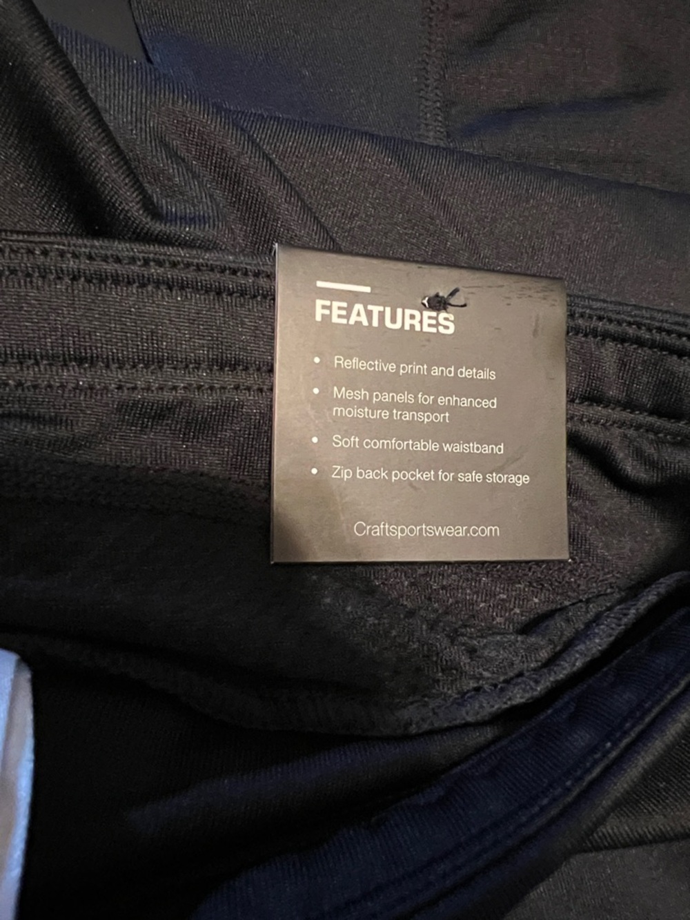 Craft Black Spartan Logo Training Pants - Picture 7 of 11